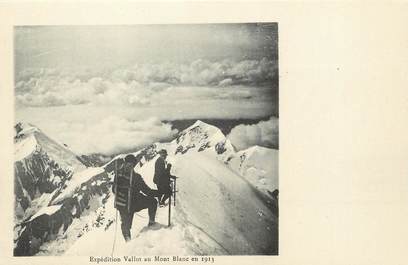 / CPA FRANCE 74 "Chamonix, expédition Vallot au Mont Blanc 1913"