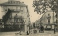 / CPA FRANCE 73 "Aix les Bains, l'hôtel du parc et la rue de Chambéry"