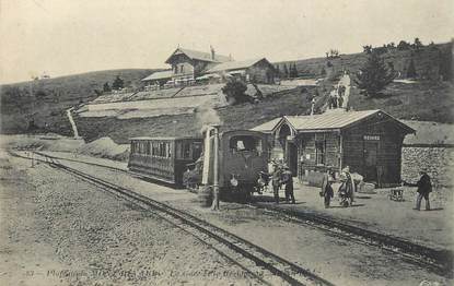 / CPA FRANCE 73 "Gare de Mont Revard" / TRAIN