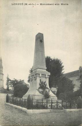 / CPA FRANCE 49 "Longué" / MONUMENT AUX MORTS