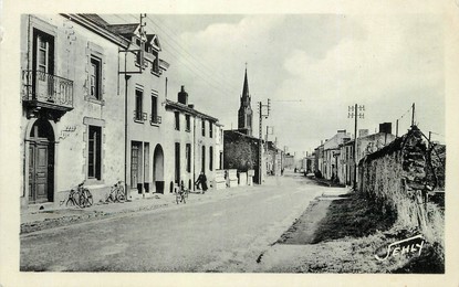 / CPA FRANCE 49 "Villedieu la Blouère, entrée route de Montluçon"