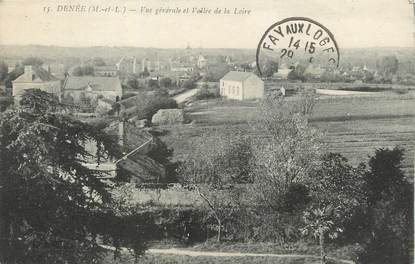 / CPA FRANCE 49 "Denée, vue générale et vallée de la Loire"