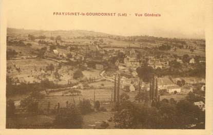 / CPA FRANCE 46 "Frayssinet le Gourdonnet, vue générale"