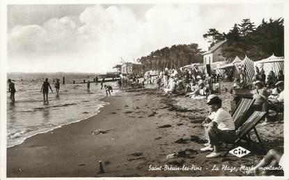 / CPSM FRANCE 44 "Saint Brévin les Pins, la plage"