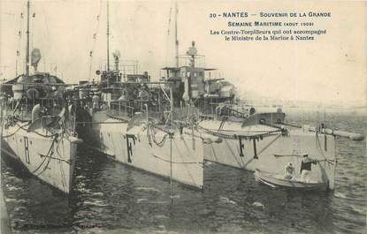 / CPA FRANCE 44 "Nantes, souvenir de la grande semaine maritime"