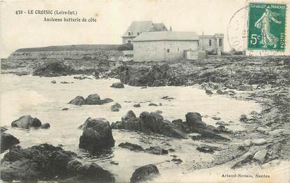 / CPA FRANCE 44 "Le Croisic, Ancienne batterie de la côte"