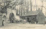 44 Loire Atlantique / CPA FRANCE 44 "Nozay, l'entrée de l'avenue et maison du garde du château de La Touche"