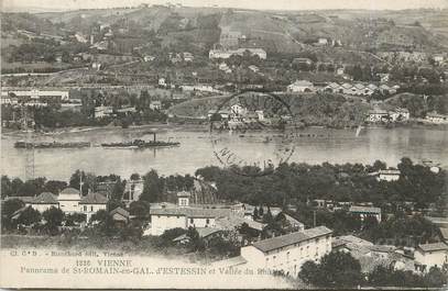 / CPA FRANCE 38 "Vienne, panorama de Saint Romain en Gal d'Estessin"