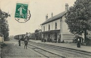 37 Indre Et Loire / CPA FRANCE 37 "Chisseaux, gare de Chenonceaux Chisseaux"