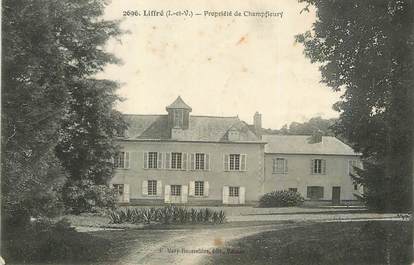 / CPA FRANCE 35 "Liffré, propriété du Champfleury"