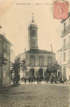 / CPA FRANCE 35 "Maraussan, place de la mairie"