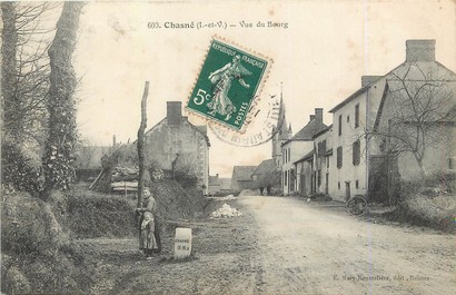 / CPA FRANCE 35 "Chasné, vue du bourg"