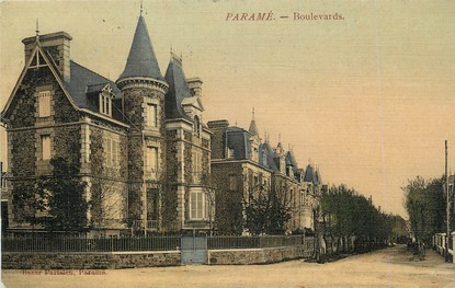 / CPA FRANCE 35 "Paramé, boulevards"