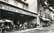 34 Herault / CPSM FRANCE 34 "Lamalou les Bains, grand café de la paix"