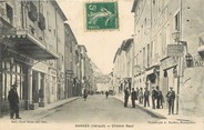 34 Herault / CPA FRANCE 34 "Ganges, chemin neuf"