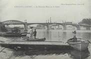 71 SaÔne Et Loire / CPA FRANCE 71 "Chalon sur Saône, le nouveau pont sur la Saône"