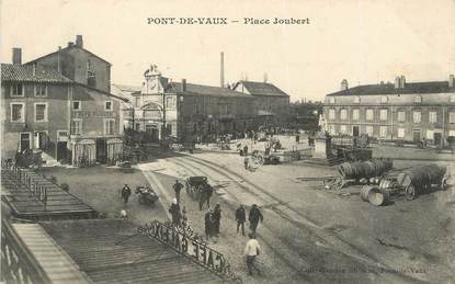 / CPA FRANCE 01 "Pont de Vaux, place Joubert"