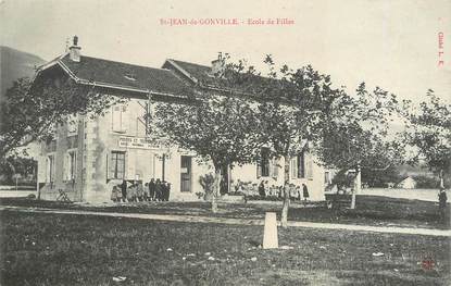 / CPA FRANCE 01 "Saint Jean de Gonville, école de filles"