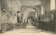 33 Gironde / CPA FRANCE 33 "Arbis, intérieur de l'église"