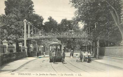 / CPA FRANCE 31 "Toulouse, le jardin des plantes, la passerelle"