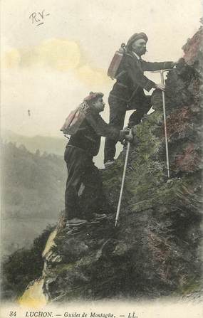 / CPA FRANCE 31 "Luchon, guide de Montagne" / ALPINISME