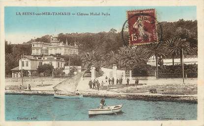 CPA FRANCE 83 "Tamaris, chateau Michel Pacha"