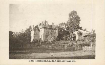 / CPA FRANCE 22 "Graces Guingamp, villa Kerhuella"