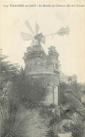 CPA FRANCE 83 "Tamaris, le moulin du château Michel Pacha"