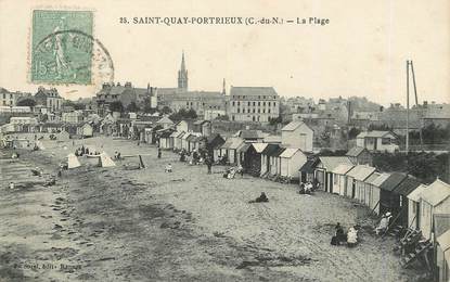 / CPA FRANCE 22 "Saint Quay Portrieux, la plage"