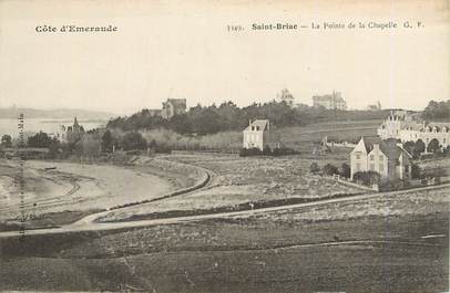 / CPA FRANCE 35 "Saint Briac, la pointe de la Chapelle"