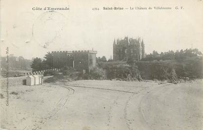 / CPA FRANCE 35 "Saint Briac, le château de Villebresme"