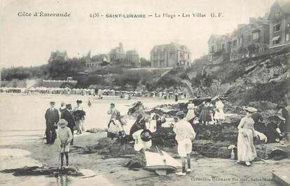 / CPA FRANCE 35 "Saint Lunaire, la plage, les villas"