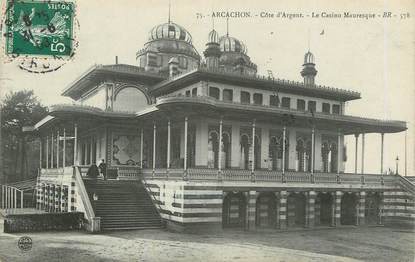 / CPA FRANCE 33 "Arcachon, le casino Mauresque"