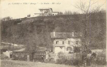 / CPA FRANCE 64 "Cambo, Villa Arnaga, le moulin"