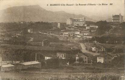 / CPA FRANCE 64 "Hendaye plage, la roseraie d'Ilbaritz"