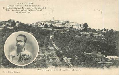 / CPA FRANCE 06 "Mougins, commandant Lamy"