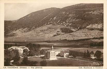 CPA FRANCE 26 "La Vacherie,  vue générale"