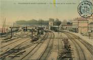 94 Val De Marne / CPA FRANCE 94 "Villeneuve Saint Georges" / GARE