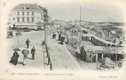 85 Vendee / CPA FRANCE 85 "Les Sables d'Olonne, l'hôtel de l'océan et la plage"