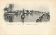 85 Vendee / CPA FRANCE 85 "Les Sables d'Olonne, le phare de la Chaume et le port"