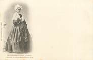 85 Vendee / CPA FRANCE 85 "Les Sables d'Olonne, l'ouvrière en toilette dominicale en 1870" / FOLKLORE