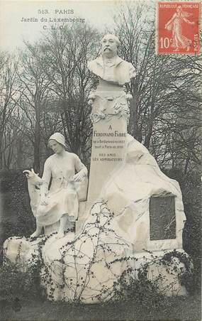 / CPA FRANCE 75006 "Paris, jardin du Luxembourg" / MONUMENT