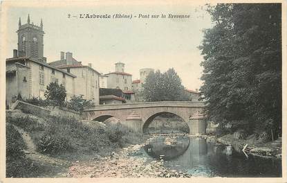 CPA FRANCE 69 "L'Arbresle, pont sur la Brevenne"