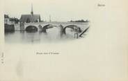 89 Yonne / CPA FRANCE 89 "Sens, pont sur l'Yonne"