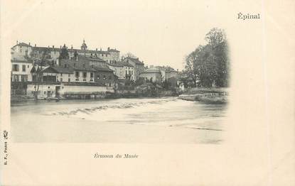 / CPA FRANCE 88 "Epinal, écusson du musée"