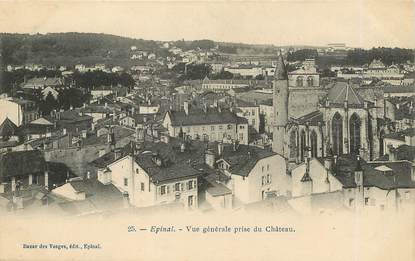 / CPA FRANCE 88 "Epinal, vue générale prise du château"