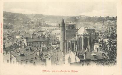 / CPA FRANCE 88 "Epinal, vue générale prise du château "