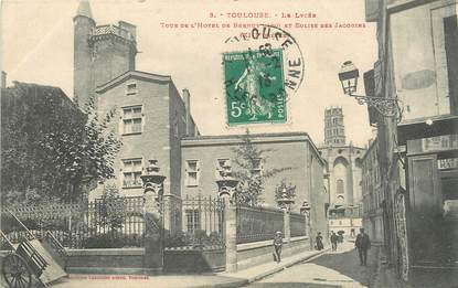 / CPA FRANCE 31 "Toulouse, le lycée, tour de l'hôtel de Bernuy" / Ed. LABOUCHE