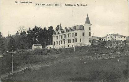 CPA FRANCE 69 "Les Ardillats, Château de M. Bocuzt"