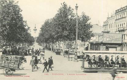 / CPA FRANCE 31 "Toulouse, l'allée Lafayette" / Ed. LABOUCHE 